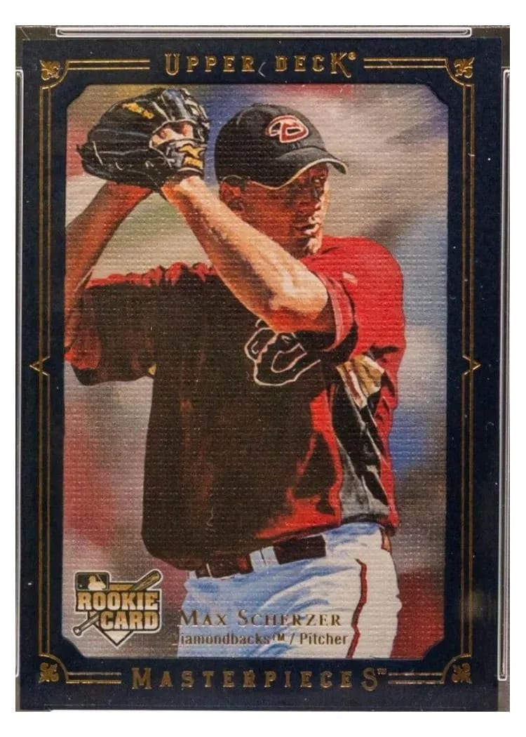 2008 Upper Deck Masterpieces Max Scherzer #5 card