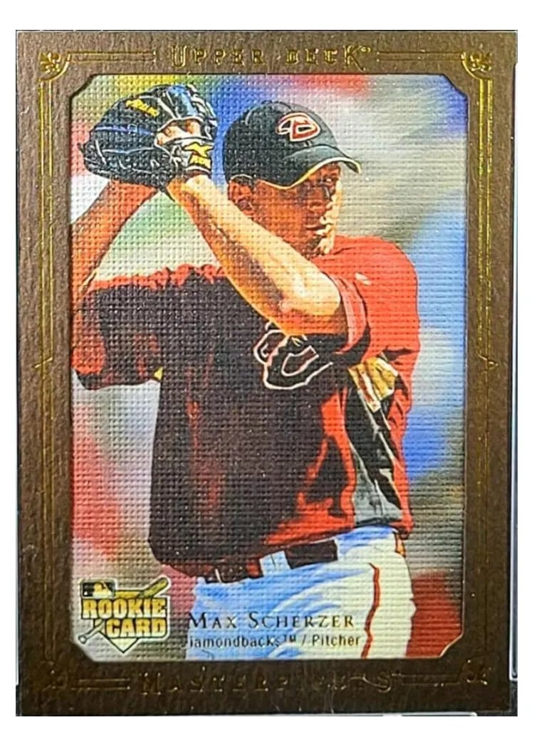 2008 Upper Deck Masterpieces Max Scherzer #5 card