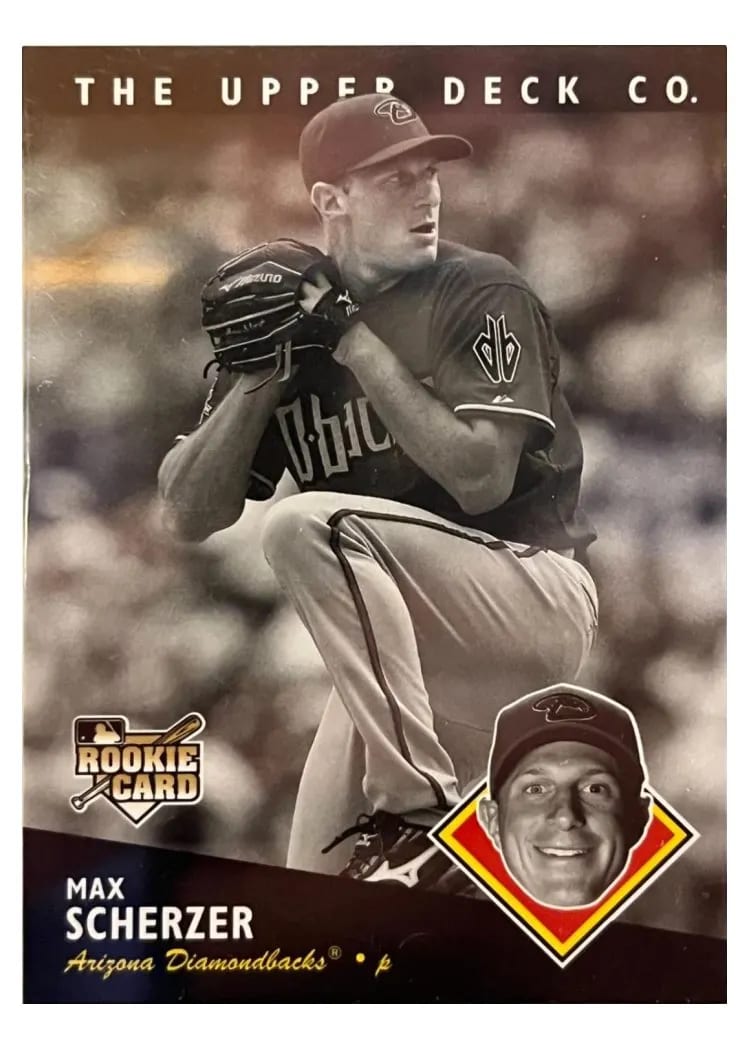 2008 Upper Deck Timeline Max Scherzer #172 card