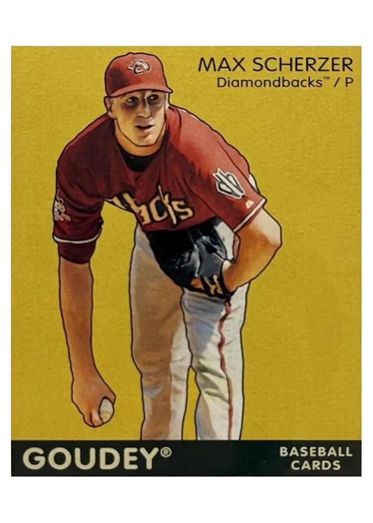 2009 Upper Deck Goudey Max Scherzer #2 card