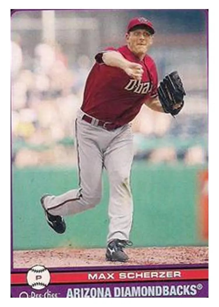 2009 Upper Deck O Pee Chee Max Scherzer #115 card