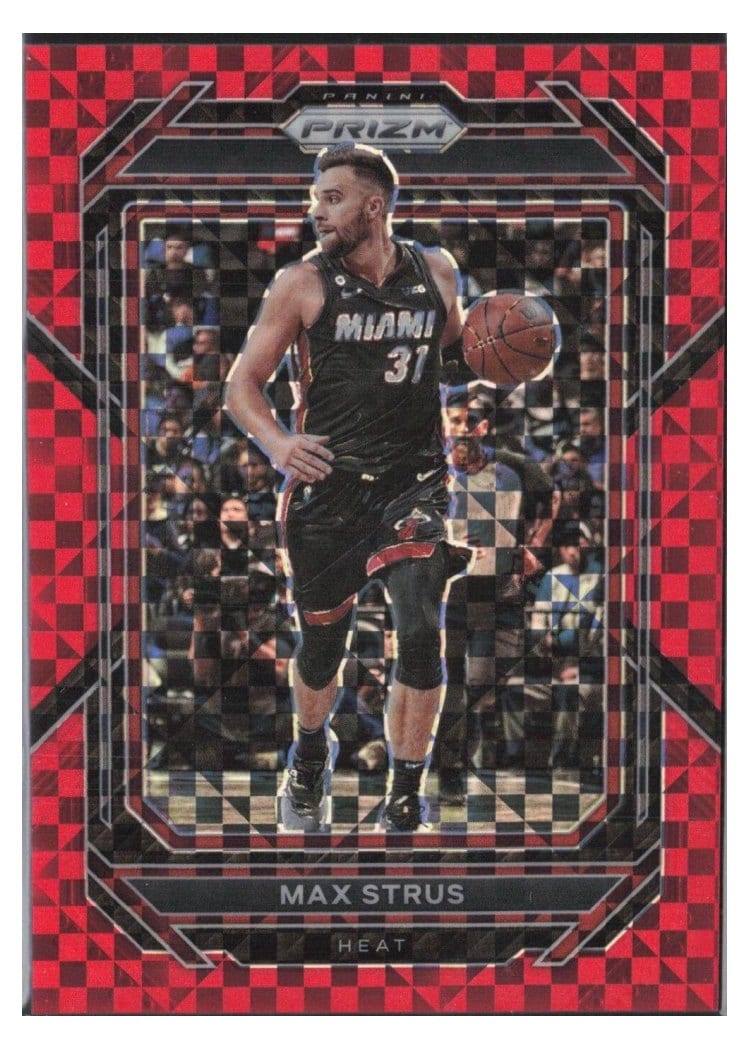 2022-23 Panini Prizm Base Set Max Strus #161 card
