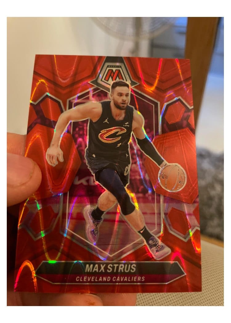 2023-24 Panini Mosaic Base Set Max Strus #17 card