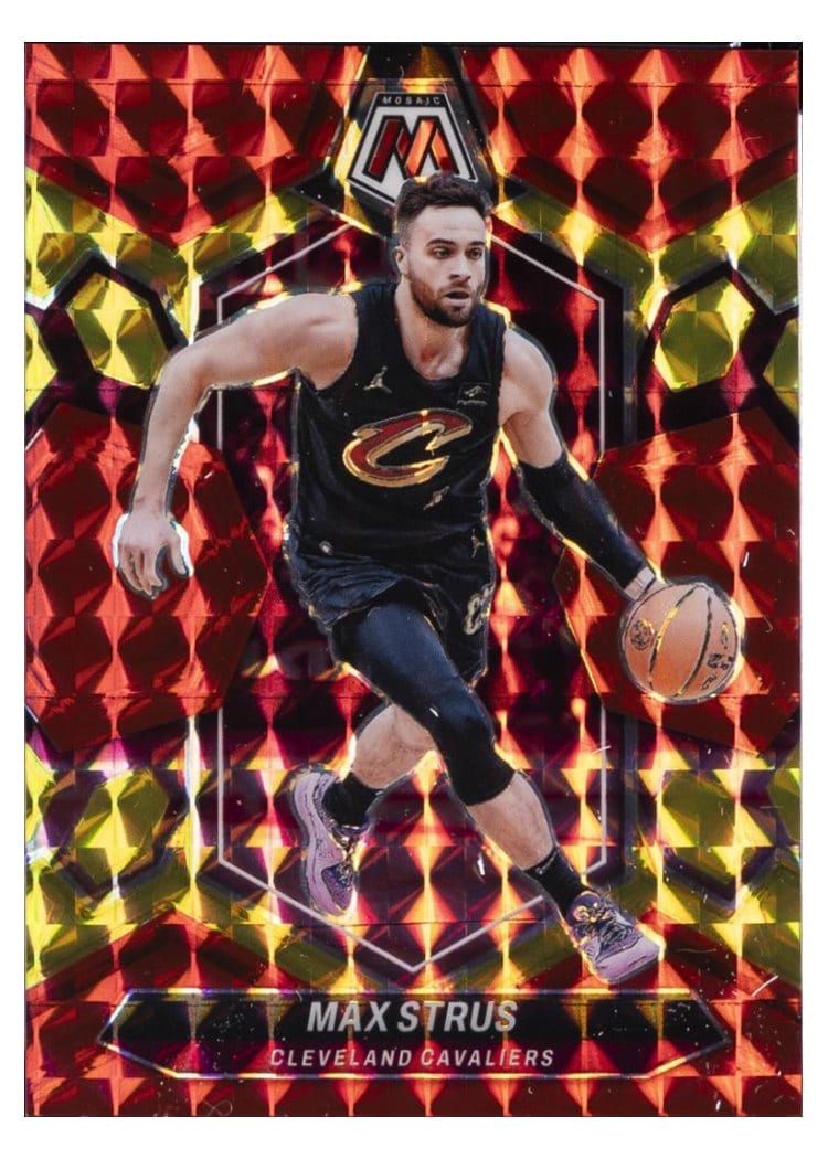 2023-24 Panini Mosaic Base Set Max Strus #17 card