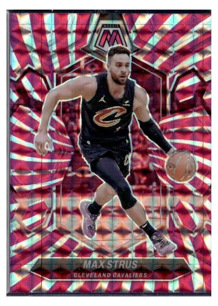 2023-24 Panini Mosaic Base Set Max Strus #17 card
