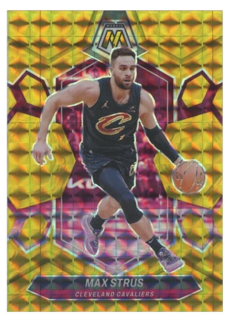 2023-24 Panini Mosaic Base Set Max Strus #17 card