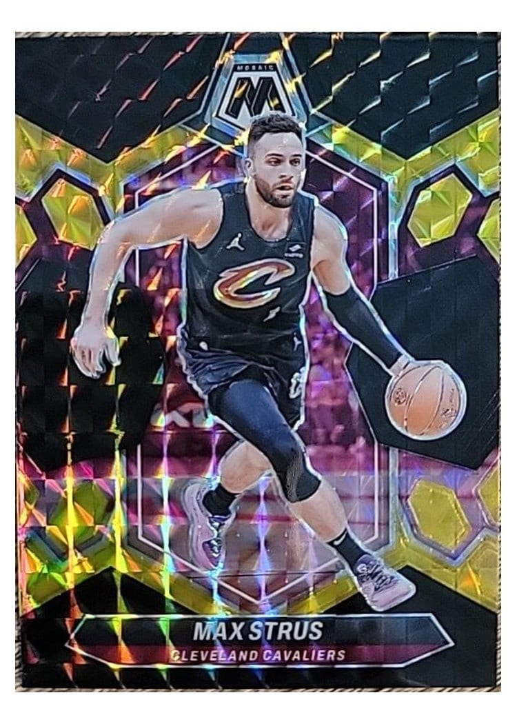 2023-24 Panini Mosaic Base Set Max Strus #17 card