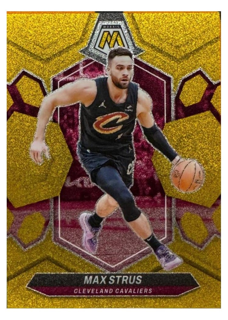 2023-24 Panini Mosaic Base Set Max Strus #17 card