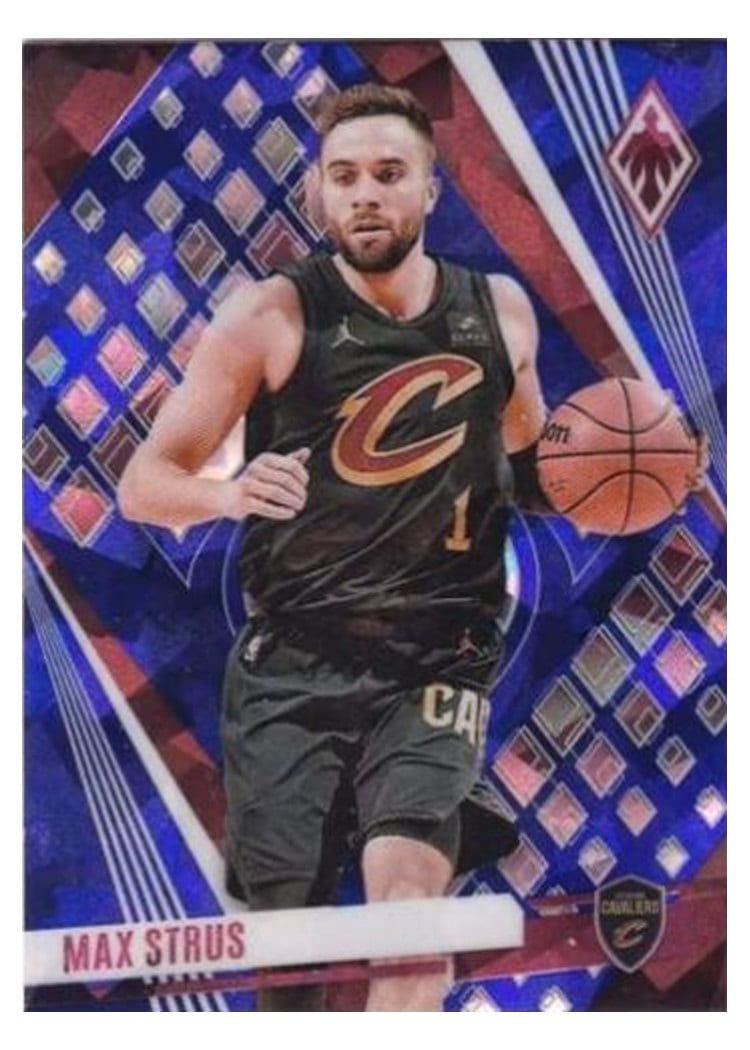 2023-24 Panini Phoenix Base Set Max Strus Blue Ice #218 card
