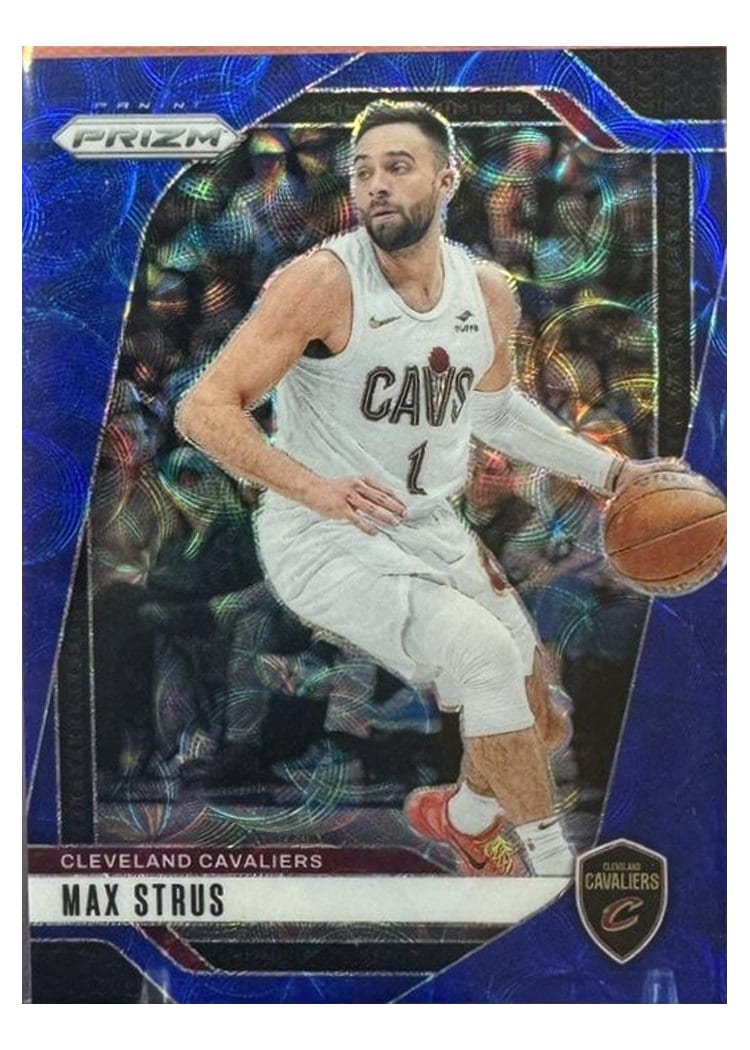 2024-25 Panini Prizm Base Set Max Strus #27 card