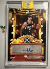 2025-26 Topps 3 Next Feature Signatures Maxime Raynaud #NF-MR card