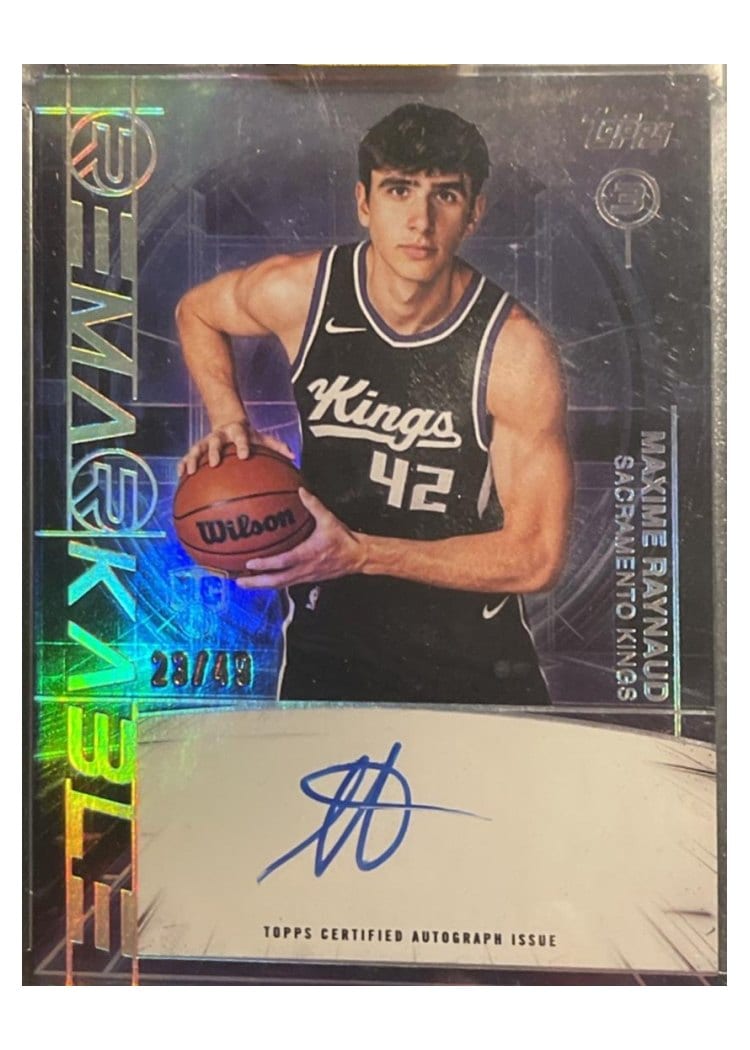 2025-26 Topps 3 Re-Markable Maxime Raynaud #RM-MR