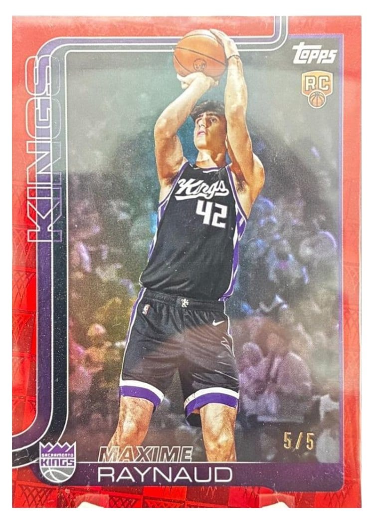 2025-26 Topps Base Set Maxime Raynaud #243 card