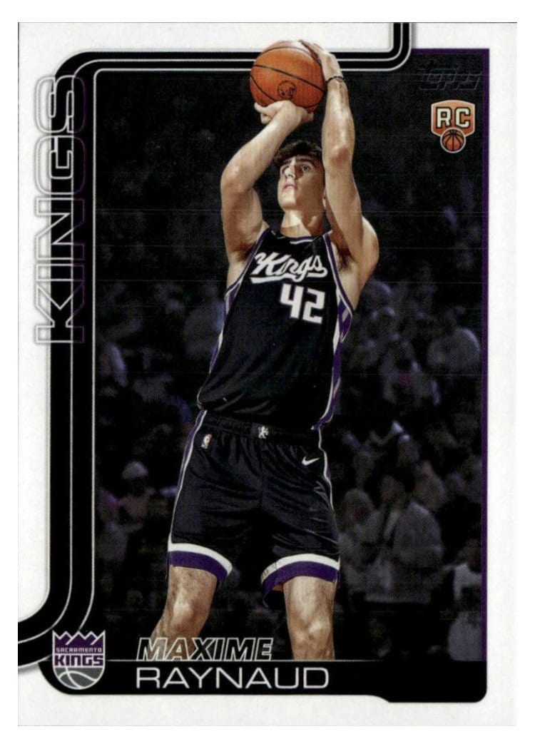 2025-26 Topps Base Set Maxime Raynaud #243 card