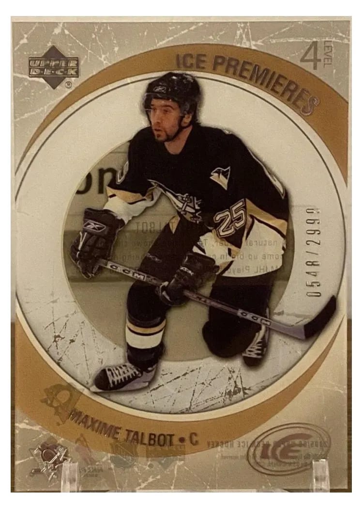 2005 Upper Deck Ice Maxime Talbot #162 card