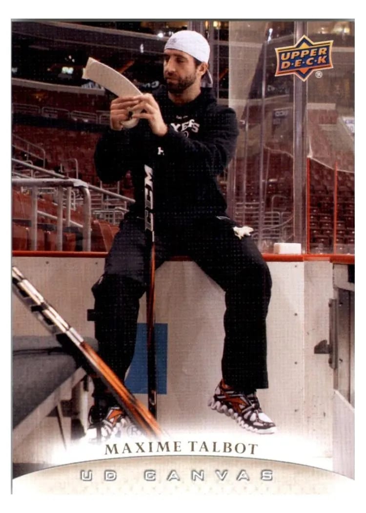 2011 Upper Deck Canvas Maxime Talbot #C180 card