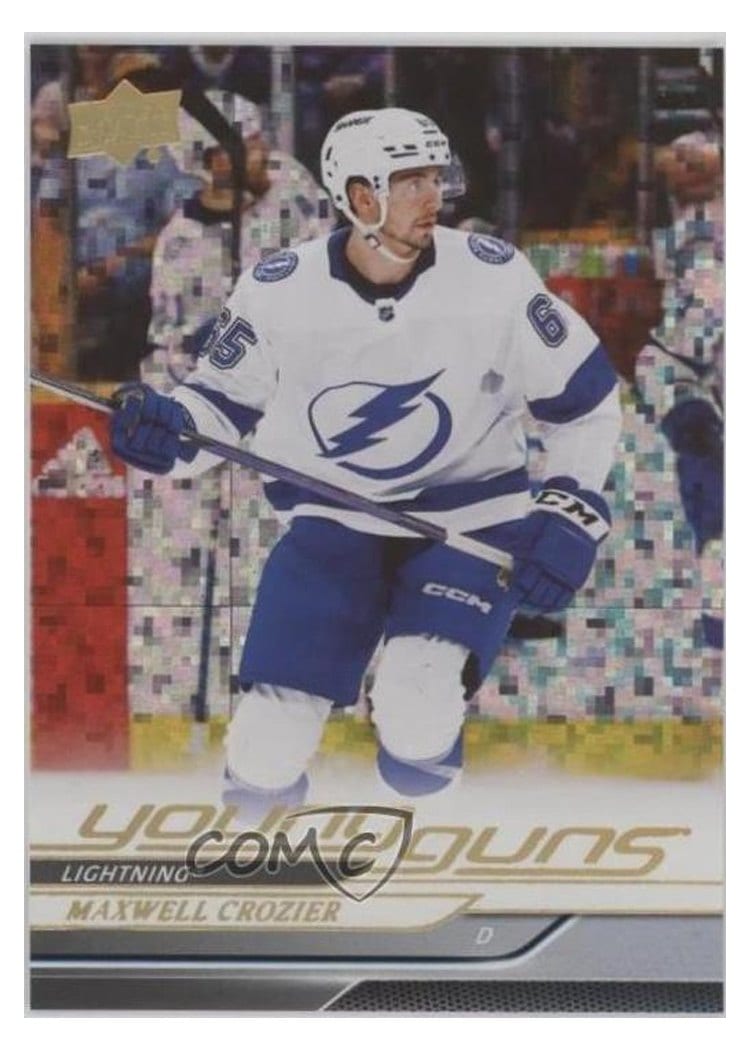 2024-25 Upper Deck Base Set Maxwell Crozier #218 card