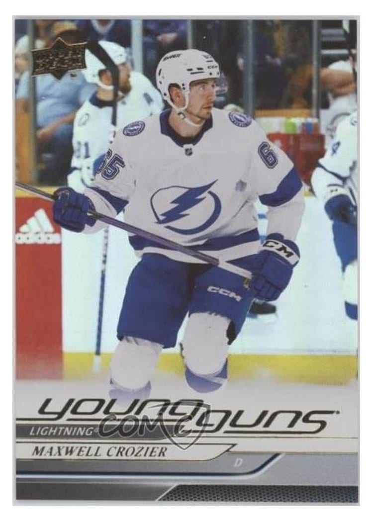 2024-25 Upper Deck Base Set Maxwell Crozier #218 card