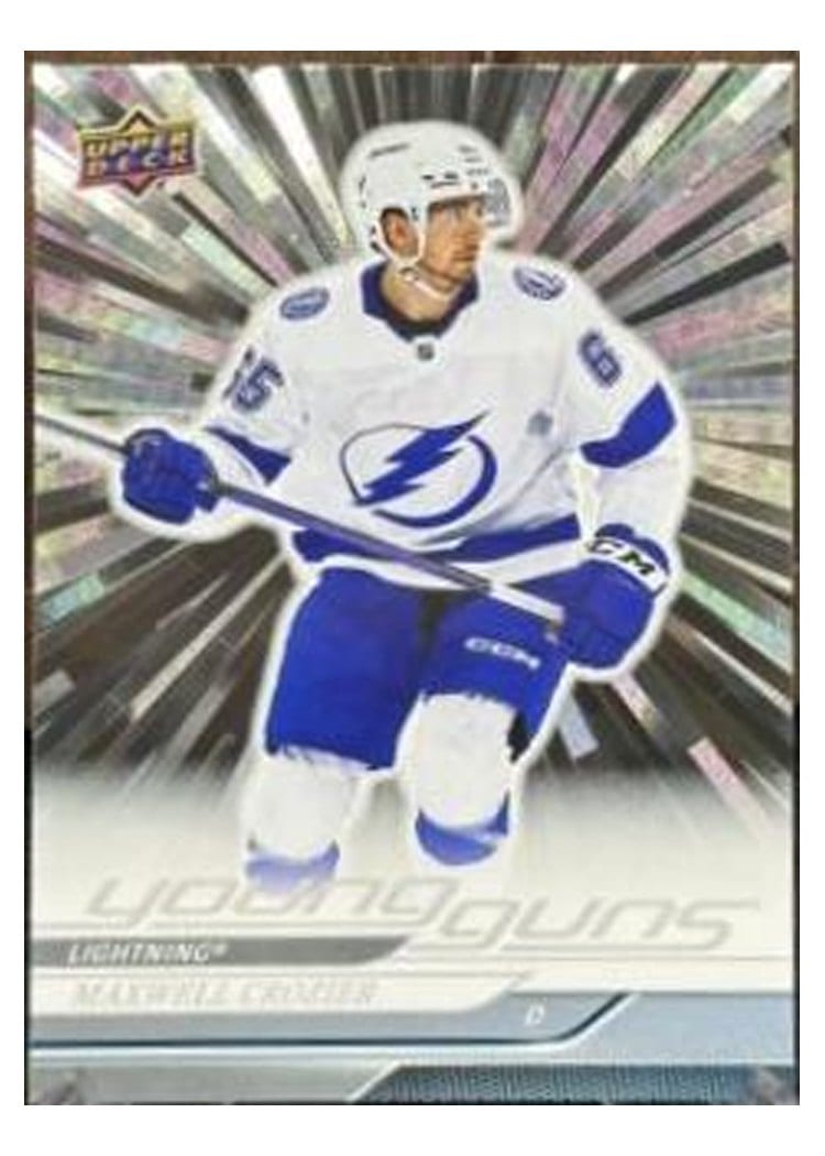 2024-25 Upper Deck Base Set Maxwell Crozier #218 card