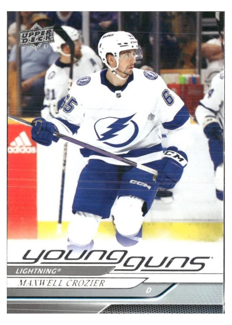 2024-25 Upper Deck Base Set Maxwell Crozier #218 card