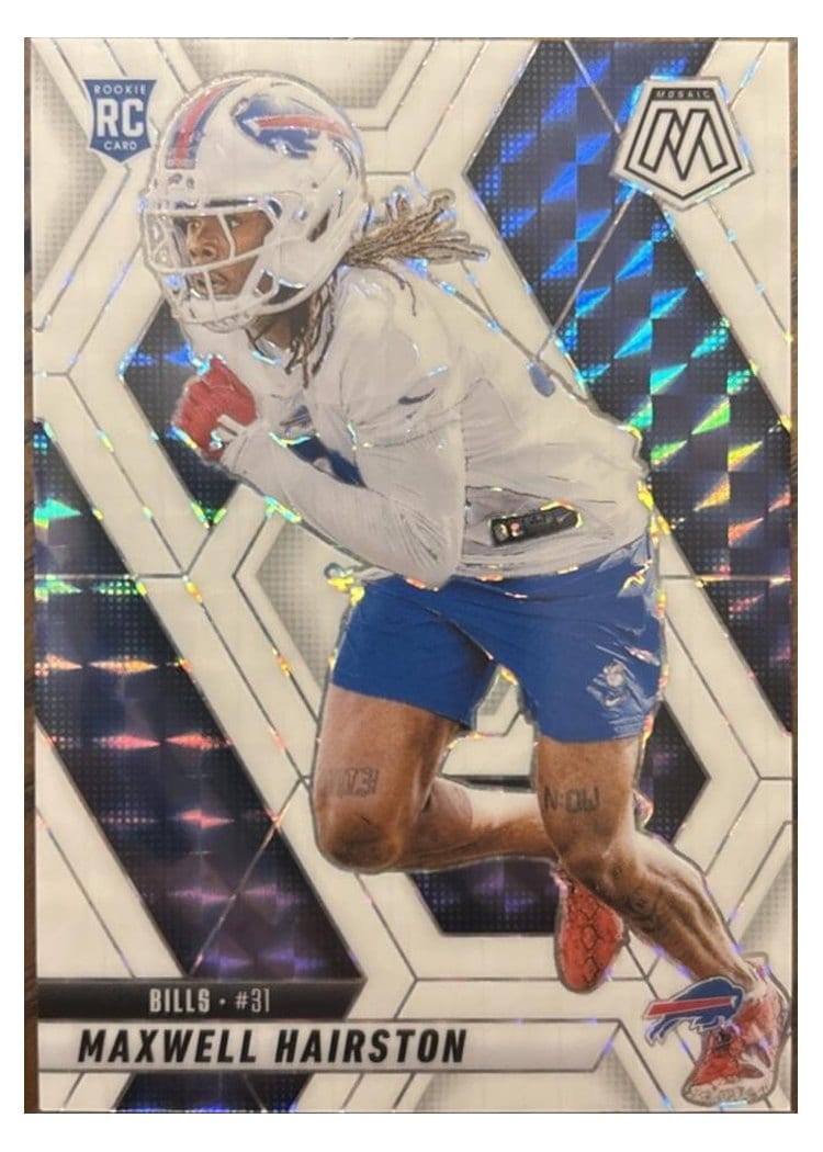 2025 Panini Mosaic Base Set Maxwell Hairston White #367 card