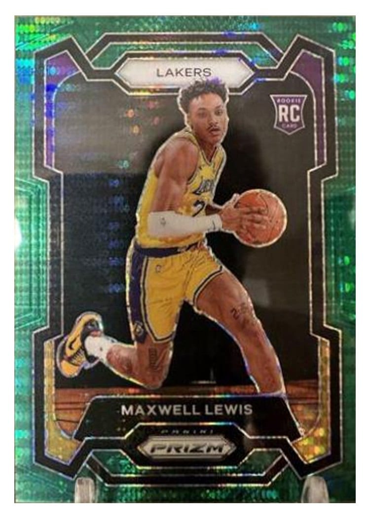 2023-24 Panini Prizm Base Set Maxwell Lewis #143 card
