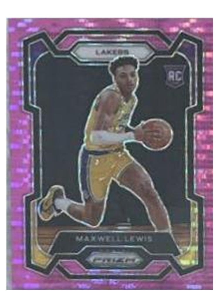 2023-24 Panini Prizm Base Set Maxwell Lewis #143 card