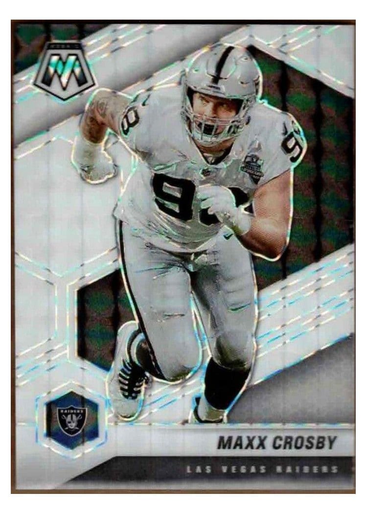 2021 Panini Mosaic Base Set Maxx Crosby #110 card