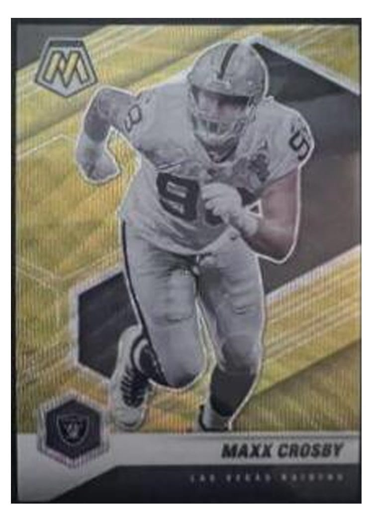 2021 Panini Mosaic Base Set Maxx Crosby #110 card