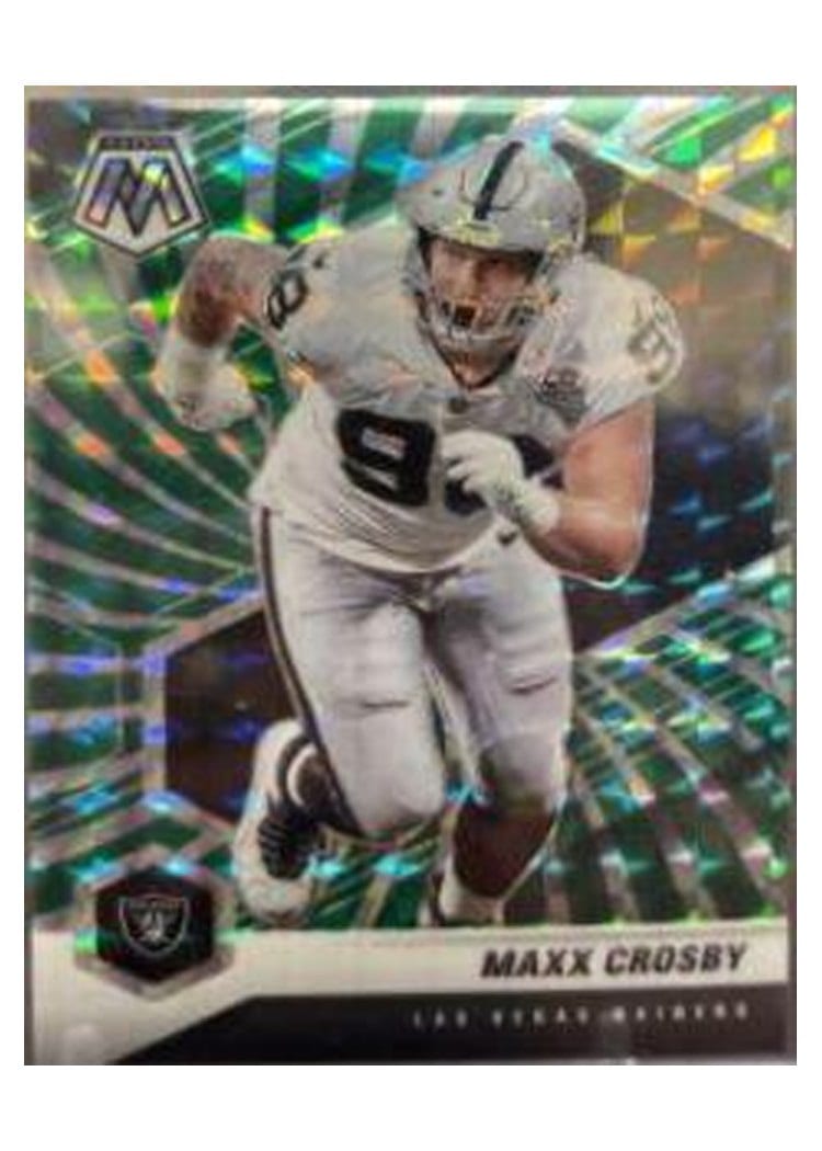 2021 Panini Mosaic Base Set Maxx Crosby #110 card