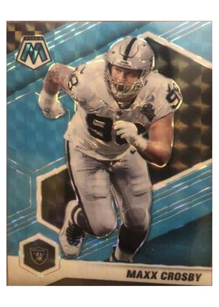2021 Panini Mosaic Base Set Maxx Crosby #110 card