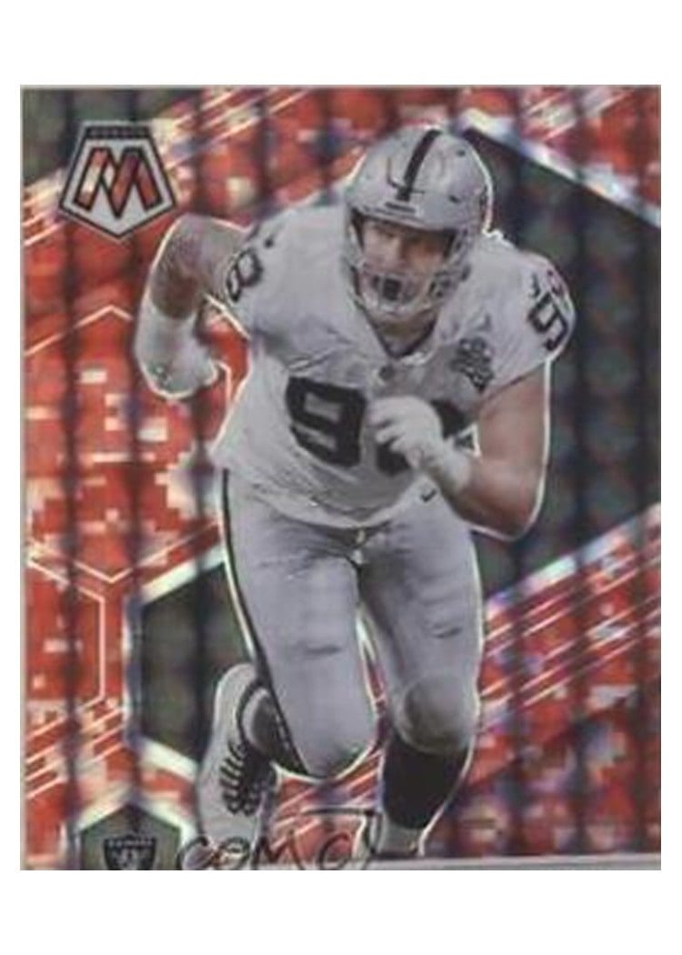 2021 Panini Mosaic Base Set Maxx Crosby #110 card