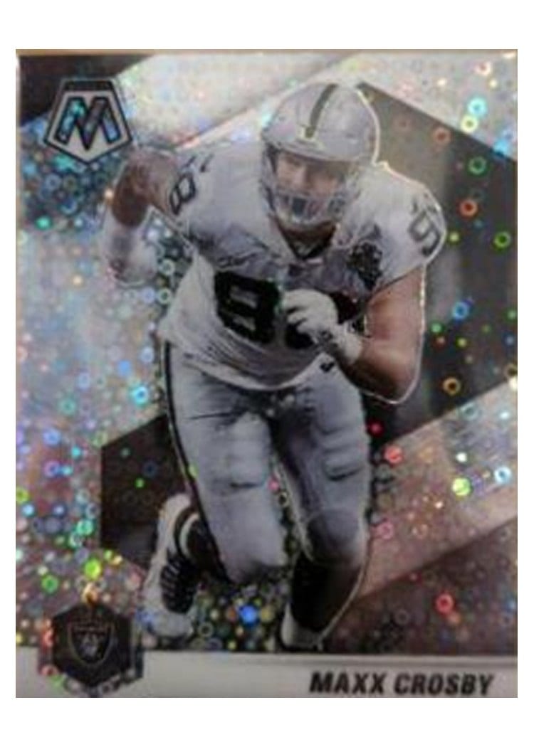 2021 Panini Mosaic Base Set Maxx Crosby #110 card