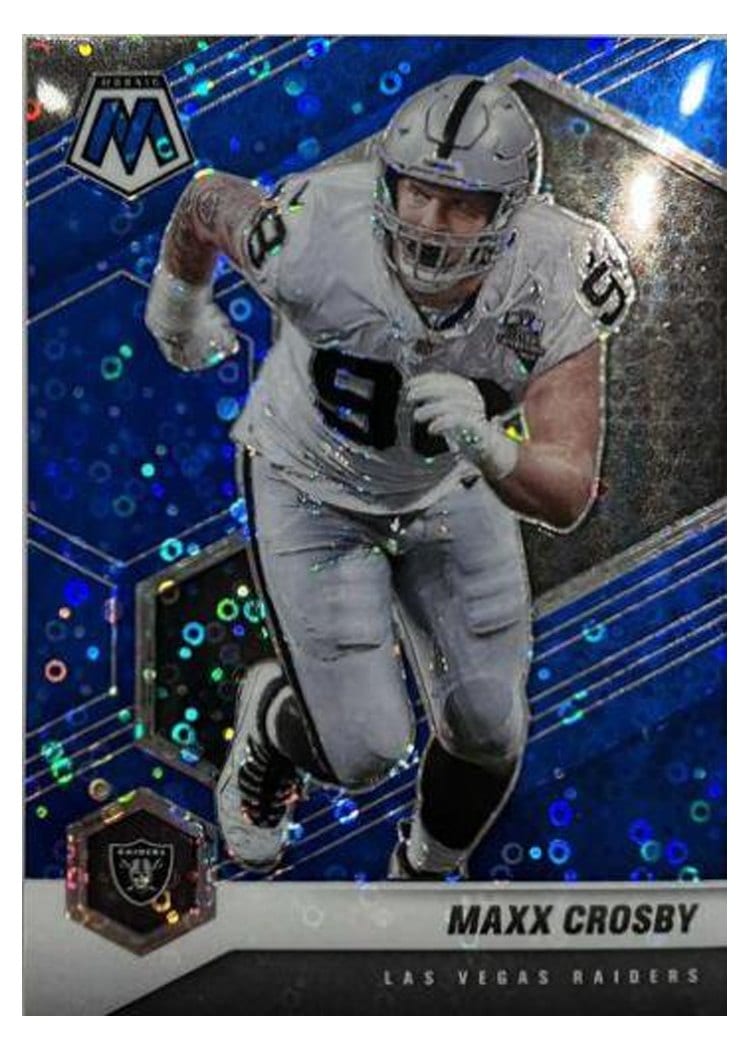 2021 Panini Mosaic Base Set Maxx Crosby #110 card