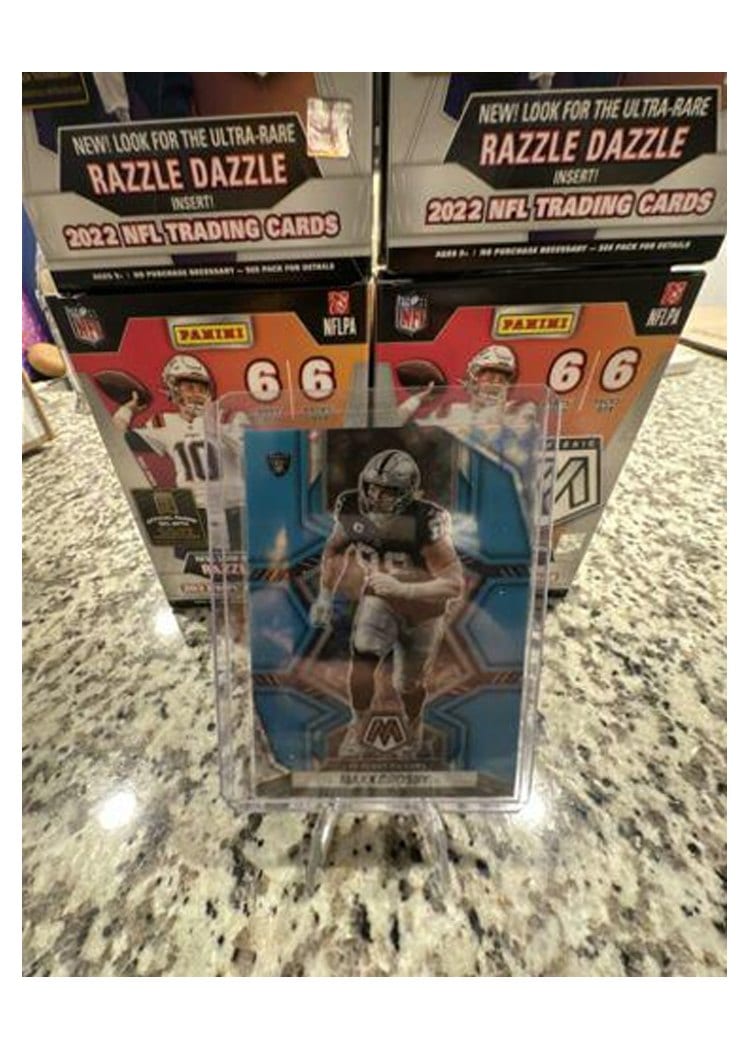 2022 Panini Mosaic Base Set Maxx Crosby #119 card