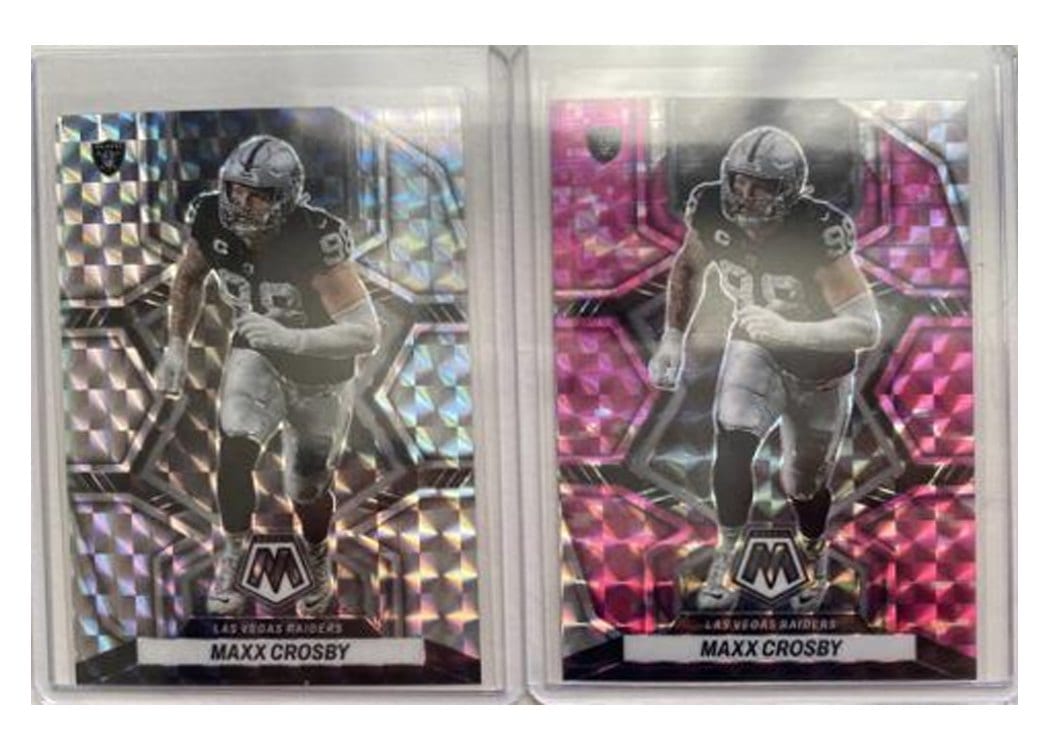 2022 Panini Mosaic Base Set Maxx Crosby #119 card