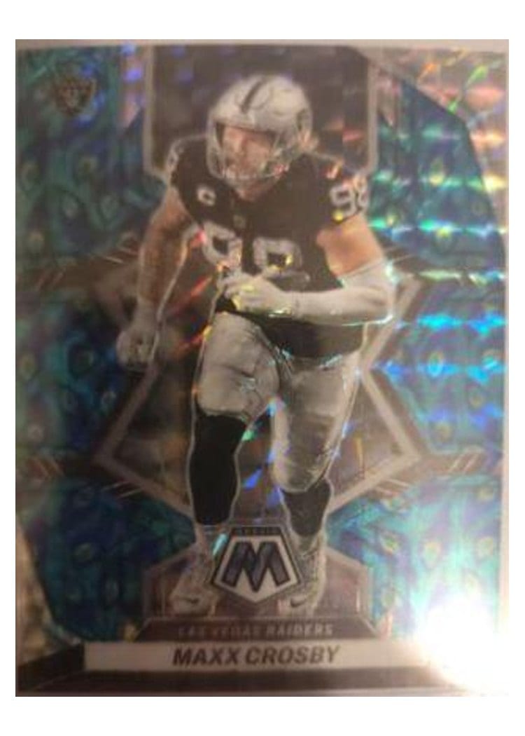 2022 Panini Mosaic Base Set Maxx Crosby #119 card