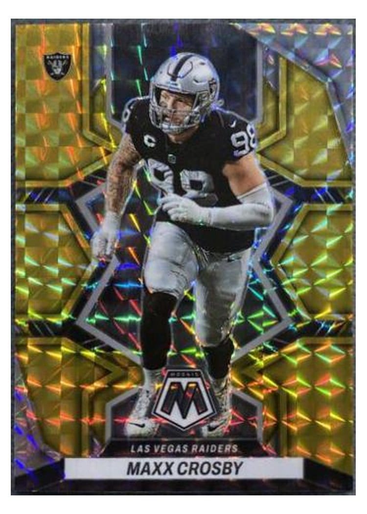2022 Panini Mosaic Base Set Maxx Crosby #119 card