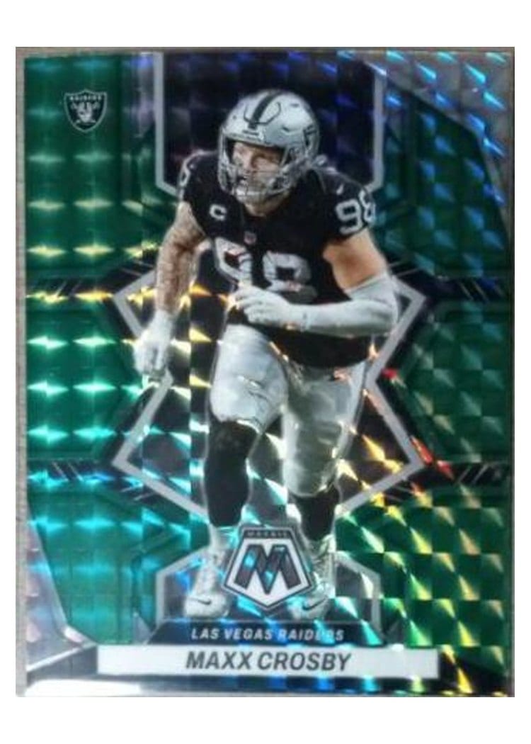 2022 Panini Mosaic Base Set Maxx Crosby #119 card