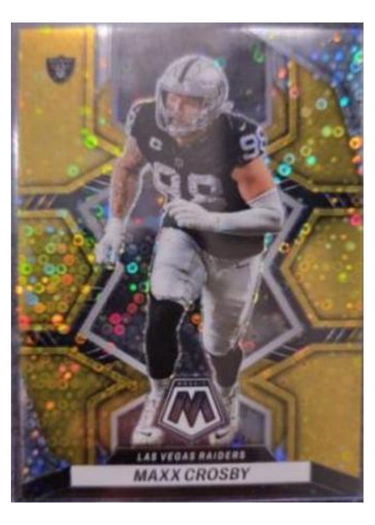 2022 Panini Mosaic Base Set Maxx Crosby #119 card