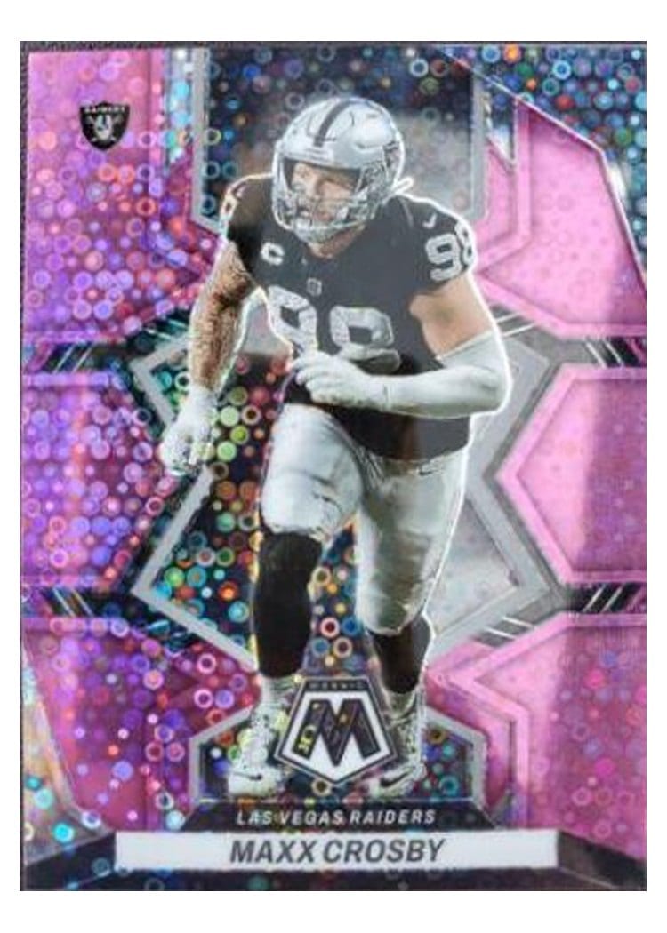 2022 Panini Mosaic Base Set Maxx Crosby #119 card