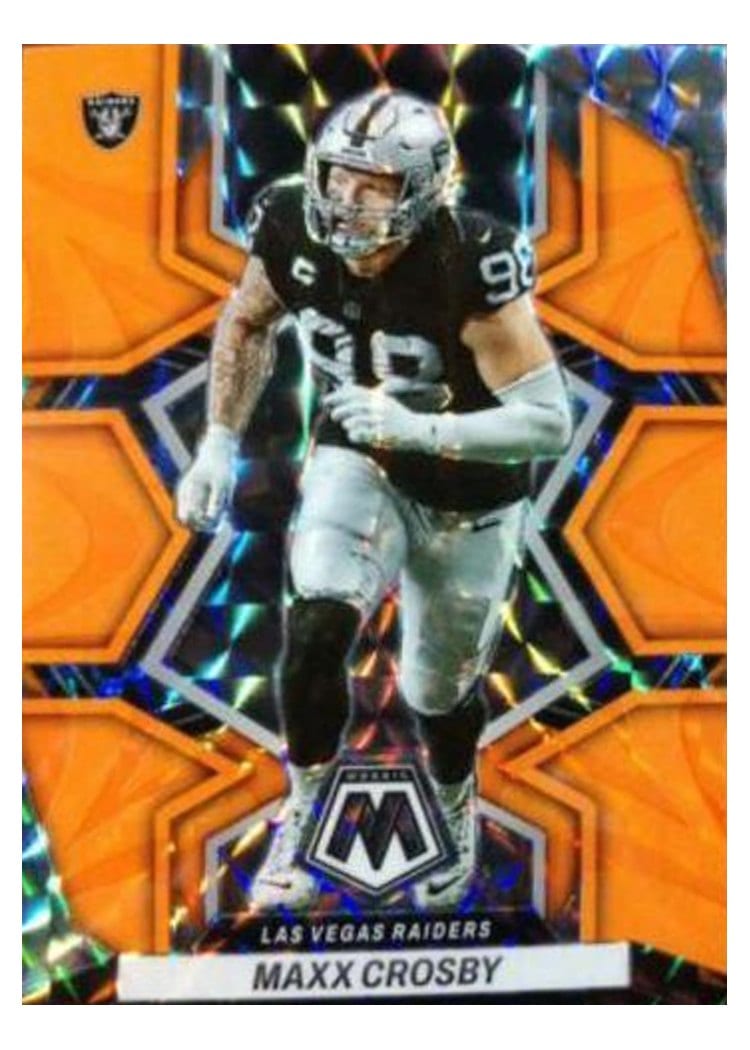 2022 Panini Mosaic Base Set Maxx Crosby #119 card