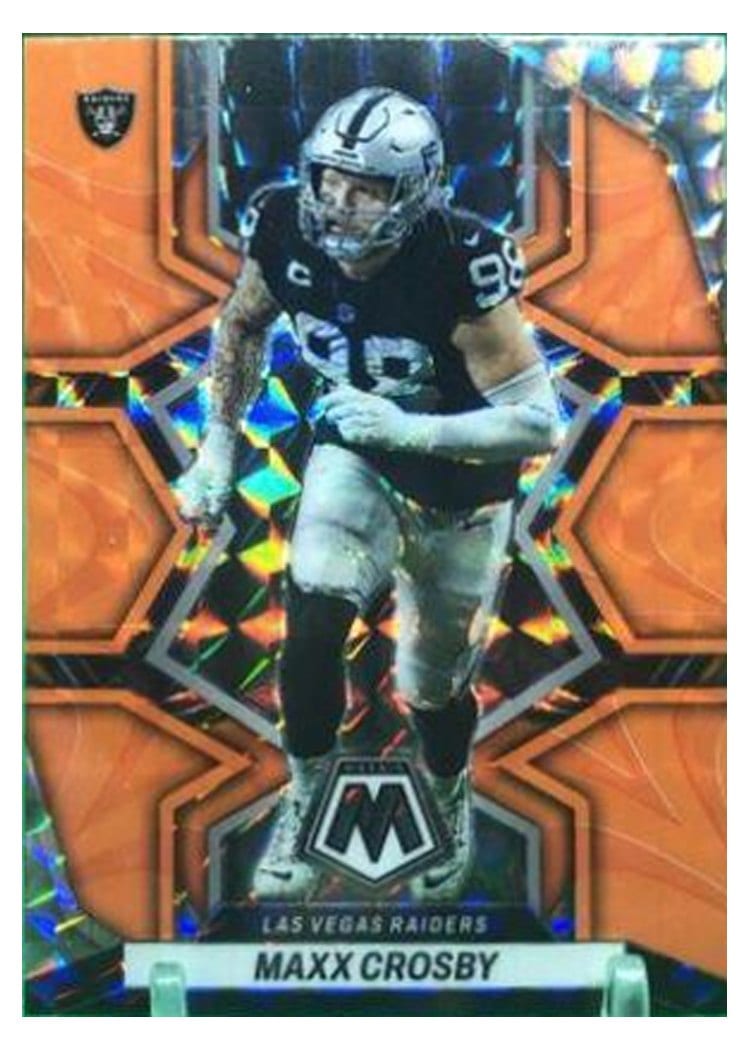 2022 Panini Mosaic Base Set Maxx Crosby #119 card