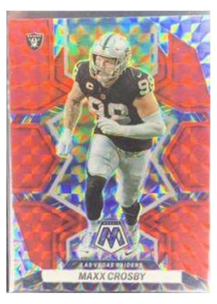 2022 Panini Mosaic Base Set Maxx Crosby #119 card