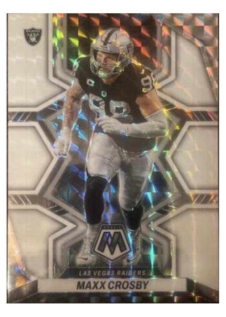 2022 Panini Mosaic Base Set Maxx Crosby #119 card