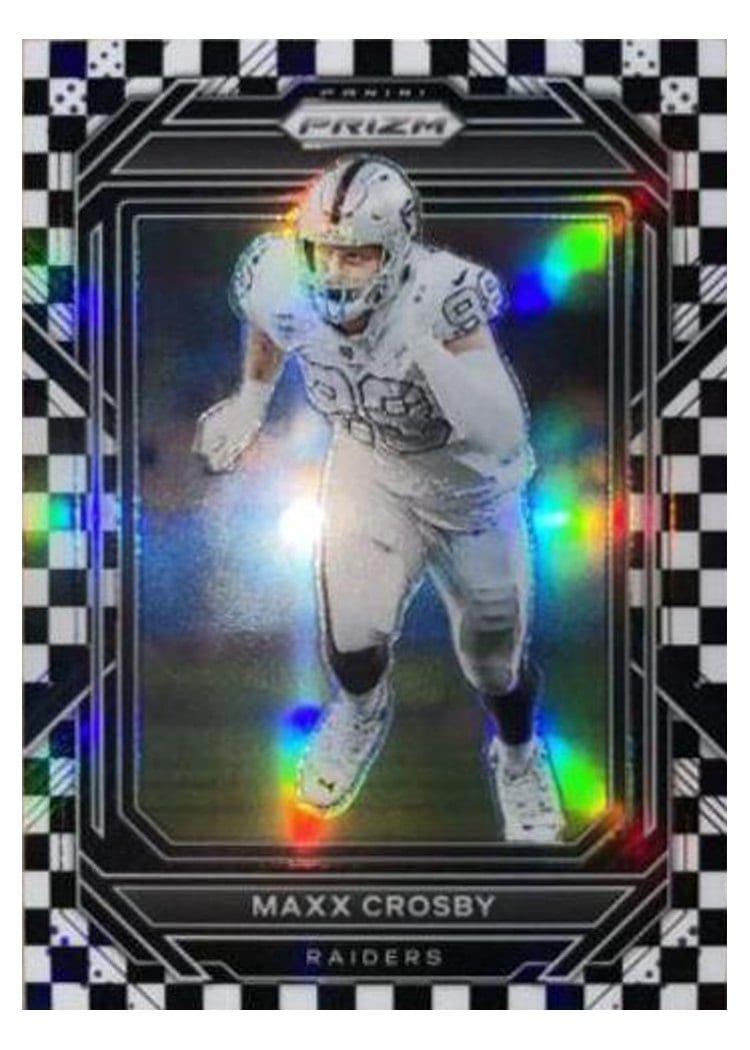 2022 Panini Prizm Base Set Maxx Crosby #174 card