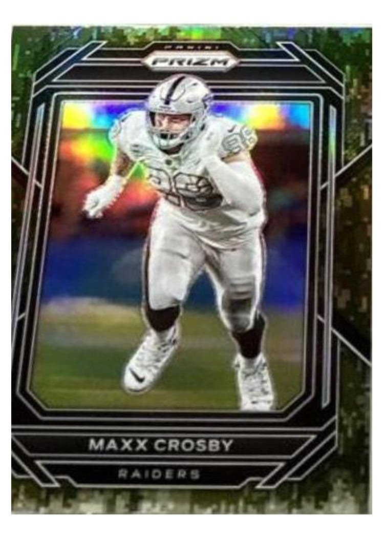 2022 Panini Prizm Base Set Maxx Crosby #174 card
