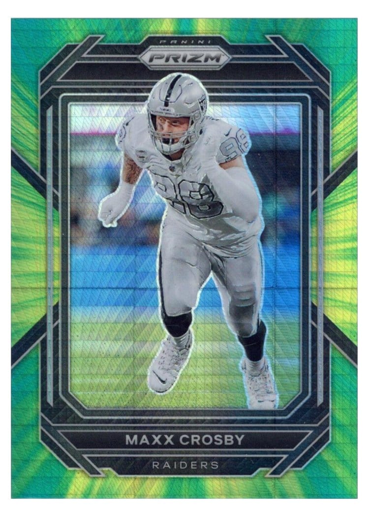 2022 Panini Prizm Base Set Maxx Crosby #174 card