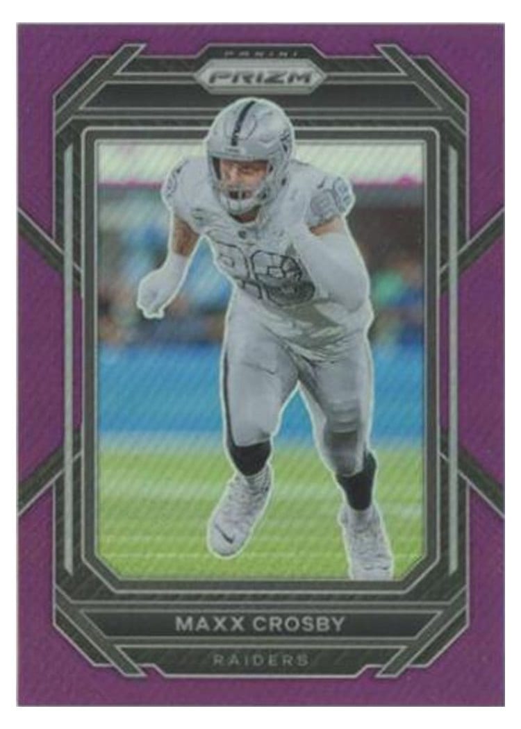 2022 Panini Prizm Base Set Maxx Crosby #174 card