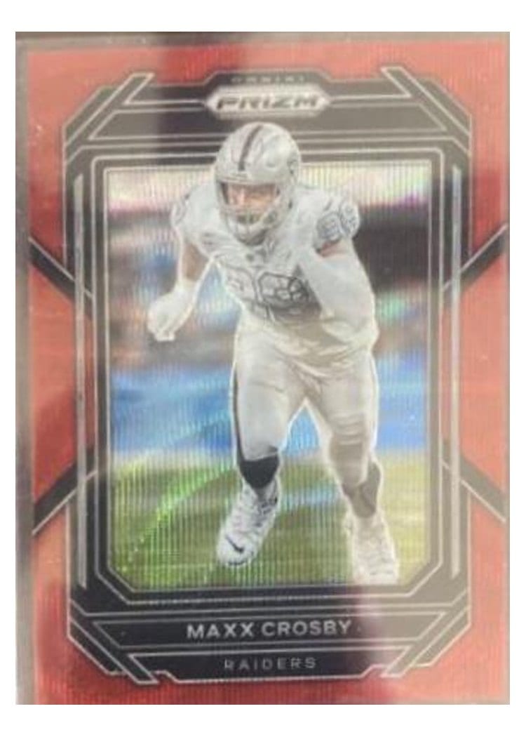 2022 Panini Prizm Base Set Maxx Crosby #174 card